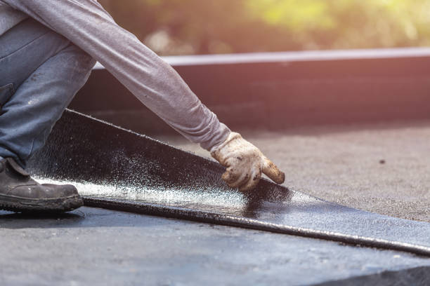 Professional Basement Waterproofing technician working in Little Silver, NJ